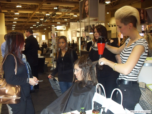 Platform artist at Toronto Allied Beauty Association