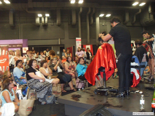 Stage Presentation at RDA Promart Texas Hair Show